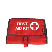 KF716 48 pieces folding travel bag outdoor kit medical emergency supply equipment first aid kit